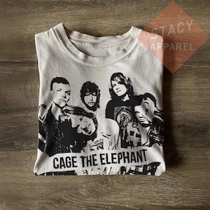 Limited Cage the Elephant T-shirt - CTE Unisex Heavy Cotton T-Shirt