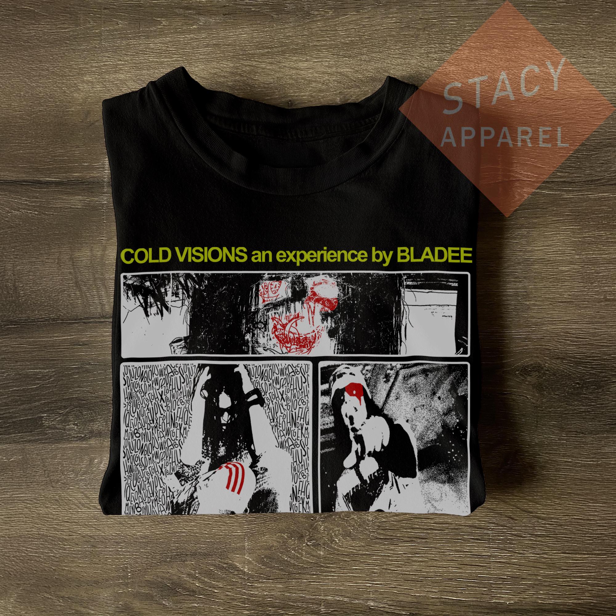 Limited Bladee Unisex T-shirt - Cold Visions Inspired Heavy Cotton