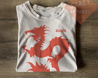 T-shirt Zushi limité - T-shirt unisexe Dean Blunt Zushi en coton épais