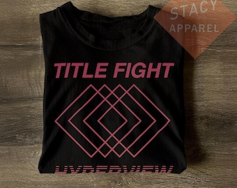 Camiseta unisex de lucha por el título limitado - Camiseta de algodón grueso inspirada en Hyperview