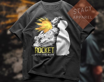 Limited Dominic Fike Unisex T-shirt - Rocket Inspired Heavy Cotton Tee