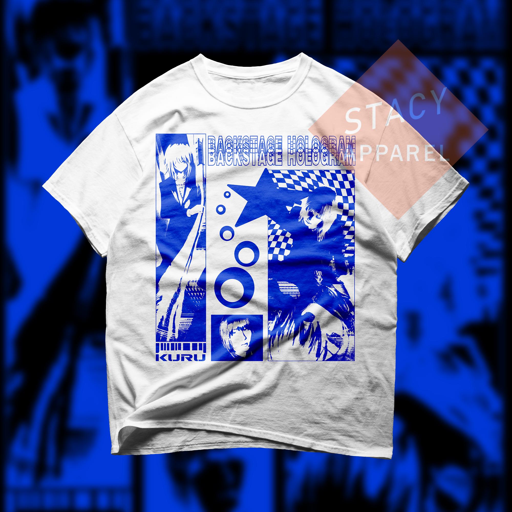 Limited Kuru Heavy Cotton T-shirt - Backstage Hologram Inspired
