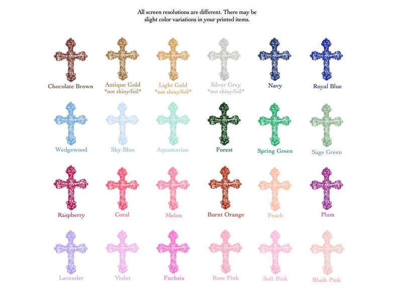 an image of a cross with different colors