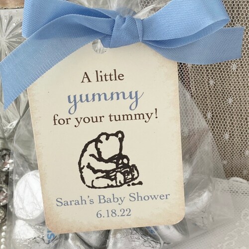 Boy Winnie the Pooh Baby Shower Favor Bags Winnie the Pooh Etsy