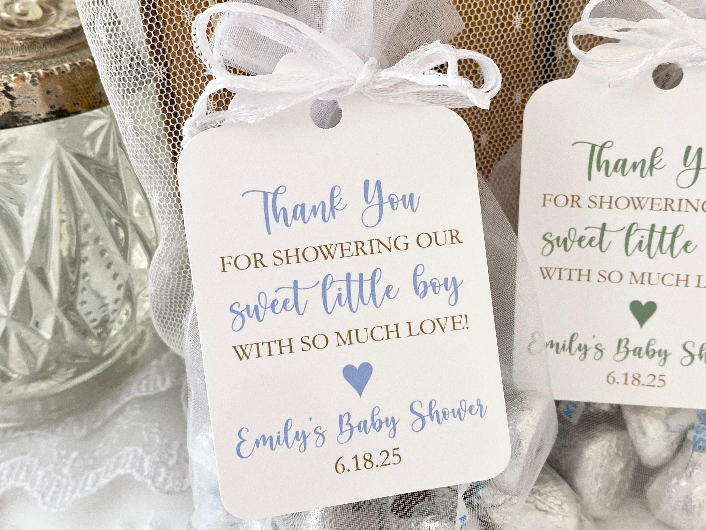 Baby Boy Shower Favor Bags