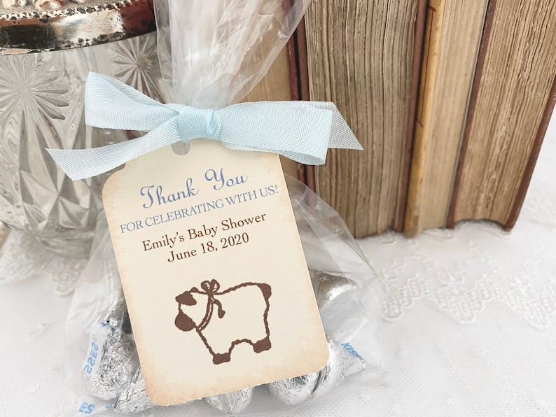 Lamb Baby Shower Favor Bags Sheep Baby Shower Favor Bags Etsy