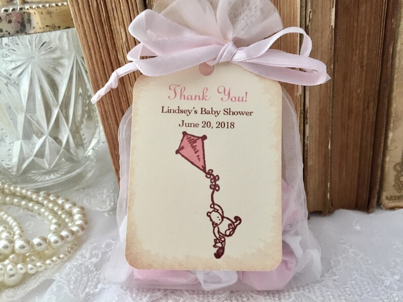 tea bag baby shower favors