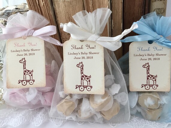 baby shower organza bags