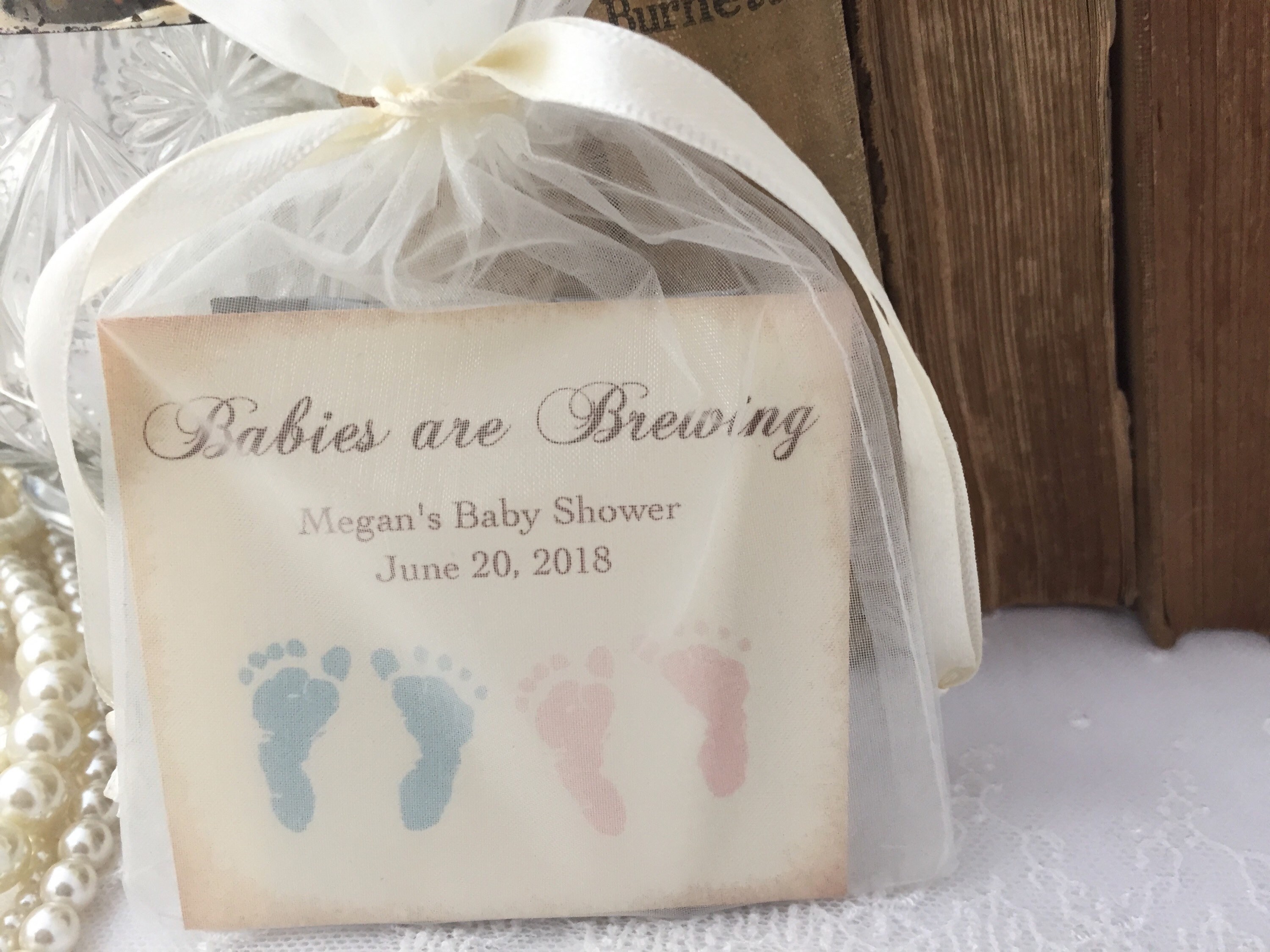 Twin Baby Shower Favors Twin Baby Favors Twin Favors Twin Etsy