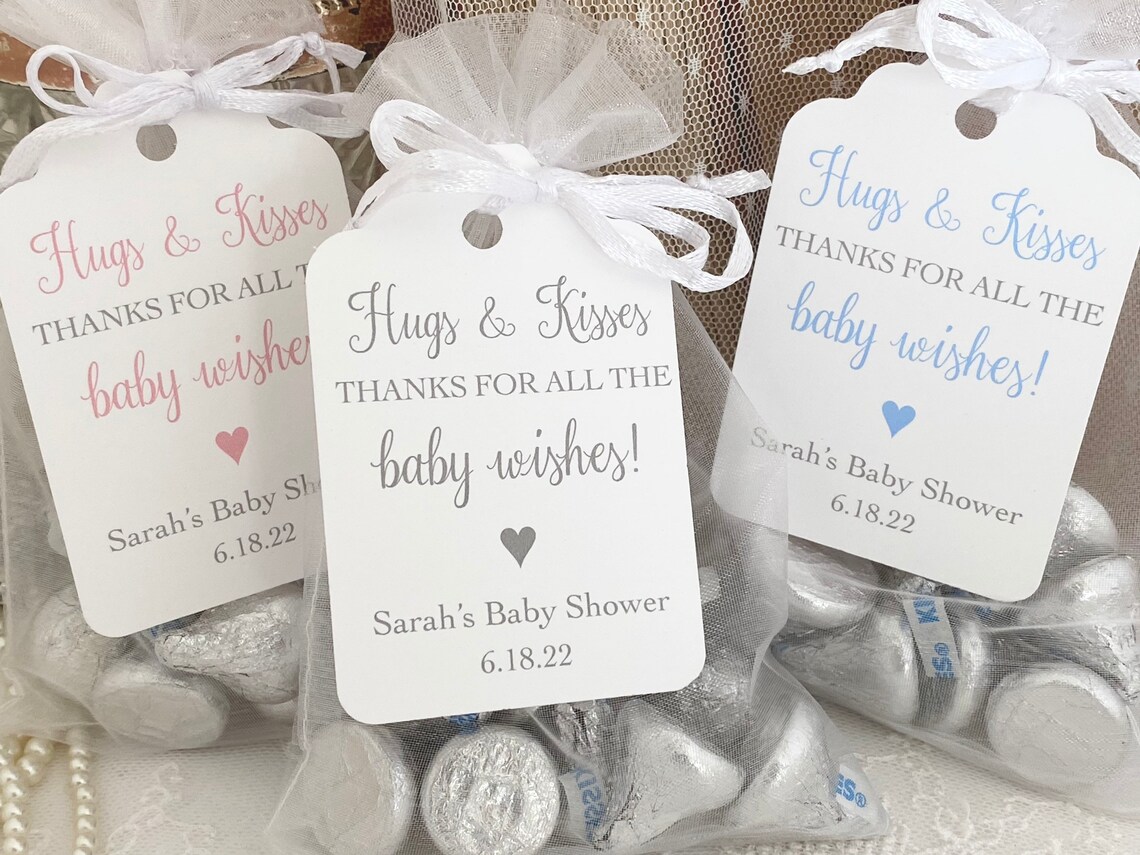 Baby Hugs and Kisses Favor Candy Bags Gender Neutral Boy Girl - Etsy