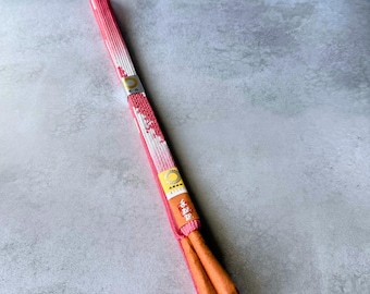 Japanese Silk Kumihimo Obijime Cord – Coral Pink, White & Red
