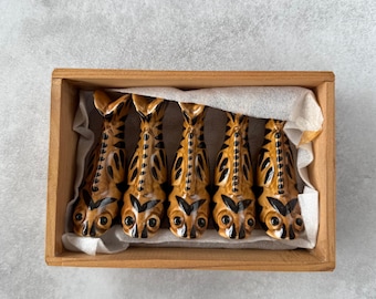 Mudskipper Chopstick Rest Set of 5 | Japanese Hashioki | Nabeshima Arita Porcelain