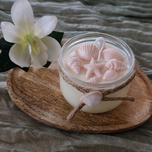 Bougie végétale parfumée | Parfums de Grasse | Pot recyclé | Bougie artisanale française | Cadeau écoresponsable