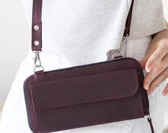 Bolso de piel para mujer, bolso de piel hecho a mano, bolso de hombro de piel, bolsos pequeños para mujer, bolso de hombro de piel, bolso de hombro pequeño