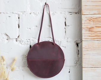 Leather wall pocket organizer, Leather hanging organizer, Leather wall hanger, Wall catchall, Wall mounted storage, Office wall organizer