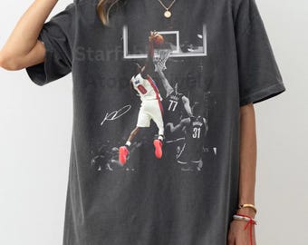 Vintage 90s Tyrese Maxey Basketball Shirt Game Day Gift For Fan