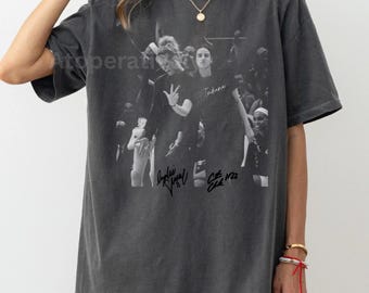Vintage 90s Caitlin Clark x Sophie Cunningham Shirt Basketball Game Day Gift For Fan