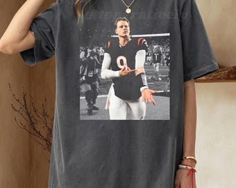 Vintage Joe Burrow Football Shirt Gift For Fan