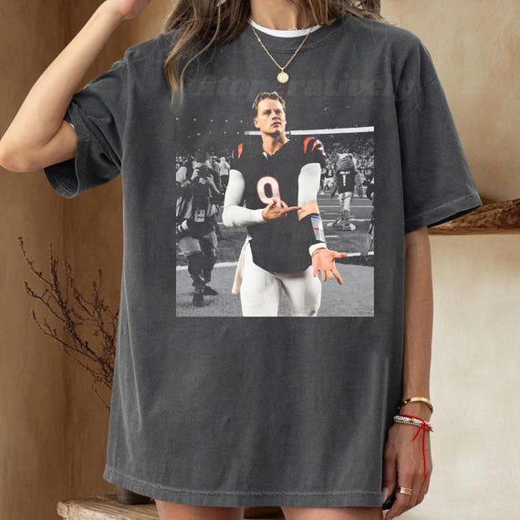 Vintage Joe Burrow Football Shirt Gift For Fan