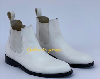 Leather Stormtrooper Boots: Movie Accurate Star Wars Cosplay Footwear