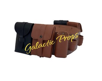 パズ・ヴィズラ コスプレ 重歩兵用レザーベルト | マンダロリアン スターウォーズ コスチューム アーマー アクセサリー