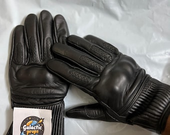 Custom Batman Leather Gloves – Superhero Cosplay Gauntlets | Dark Knight Inspired Gloves | Handmade Costume Accessories