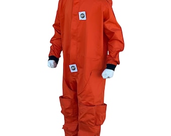 Poe Dameron Orange Flight Suit – Resistance Pilot Cosplay Costume | Star Wars Pilot Jumpsuit | Custom Rebel Pilot Outfit