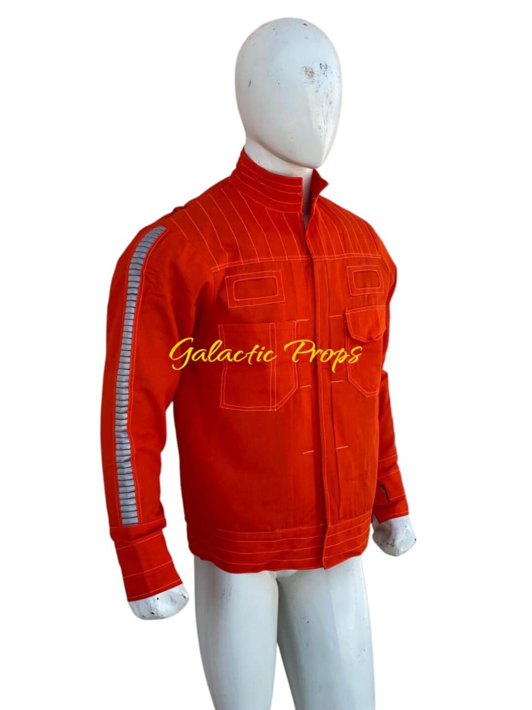 Custom Orange Cassian Andor Style Jacket Replica – Rogue One Star Wars ...