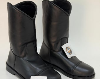 Custom Leather Cosplay Boots Made to Order | Handmade Fantasy Sci-Fi Costume Footwear | Any Character