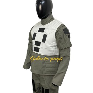 Deathwatch Cosplay Grauer Anzug: 501st Genaue mandalorianische Rüstung, Kopfgeldjäger Kostüm Bild 3