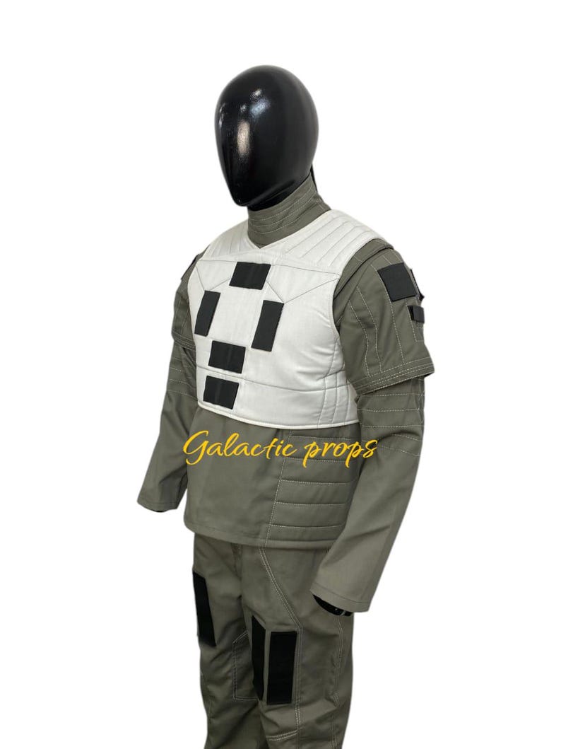 Deathwatch Cosplay Grauer Anzug: 501st Genaue mandalorianische Rüstung, Kopfgeldjäger Kostüm Bild 3