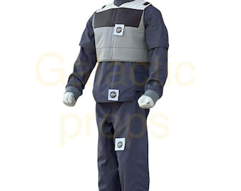 Mandalorian Warrior Cosplay cotton Suit & Vest | Season 2 Inspired Armor Undersuit | Bounty Hunter