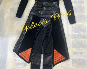 Fennec-Inspired Bounty Hunter Costume: Handmade Sci-Fi Assassin Outfit