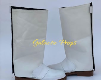 Biker Scout Trooper Leather Boots: Star Wars Cosplay, 501st Approved