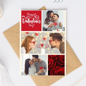 Personalisierte druckbare Valentinstag Karte für Mann, individuelles Geschenk zum Hochzeitstag für Ihn