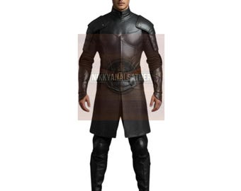 Men’s Medieval Leather Armor – Warrior Cosplay Suit