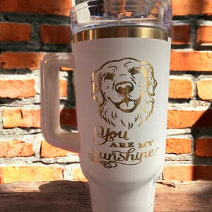 Pet Engraved Tumbler | Custom Engraved Tumbler | Personalized Tumbler | Dog Tumbler | Pet Lover Gift | Dog Lover Gift |