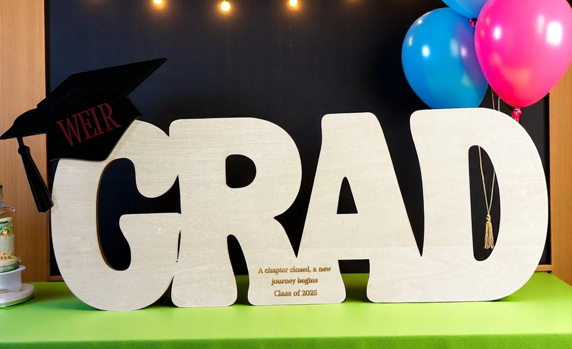 Graduation Guestbook Sign | Graduation Autograph Keepsake | Custom ...