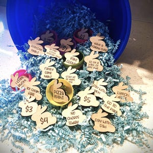Kids Easter Egg Hunt | Easter Tokens | Easter Egg Hunt Rewards| Kids Reward Tokens | Easter Game for Kids |  Non-Candy Easter Egg Fillers |