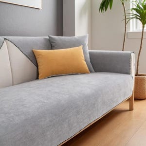 Sofa Cover Cotton, Sofa Cover Blanket, Sofa Dust Cover, Sofa Cover Full Wrap, Sofa Cover for Loveseat, Seat Sofa Protector
