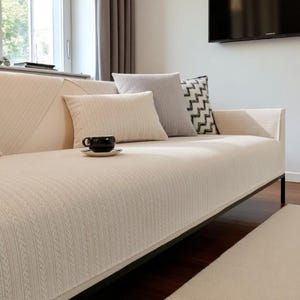 Small Apartment Decor, Sofa Cover Washable, Sofa Cover Upgrade, Sofa Cover for Pets, Seat Sofa Protector, Sofa Furniture Protector