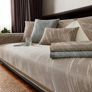 Sofa Cover Cotton, Sofa Cover Upgrade, Sofa Cover Washable, Sofa Dust Cover, Sofa Cover for Loveseat, Sofa Furniture Protector