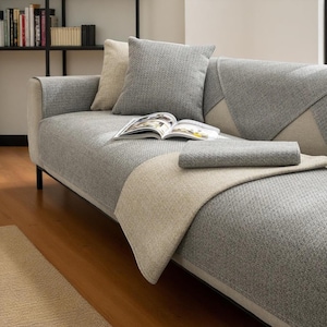 Non-Slip Sofa Cover – Washable & Durable Couch Protector for Pets, Kids, and a Stylish, Worry-Free Home