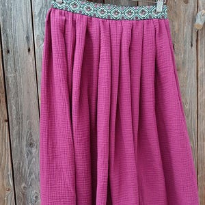 Sewing pattern, instructions, sewing instructions, sewing skirts yourself, sewing muslin skirts