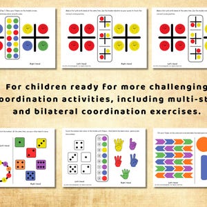 ADHD Worksheets for Kids | Brain Gym Activities | Executive Function Focus Skills Printable image 2