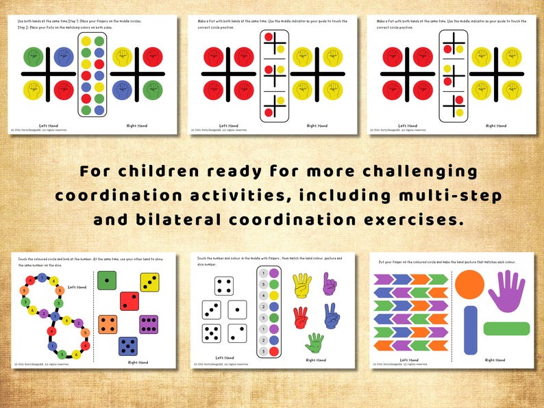 ADHD Worksheets for Kids | Brain Gym Activities | Executive Function Focus Skills Printable image 2