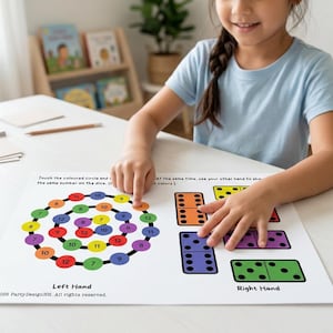 ADHD Worksheets for Kids | Brain Gym Activities | Executive Function Focus Skills Printable image 4