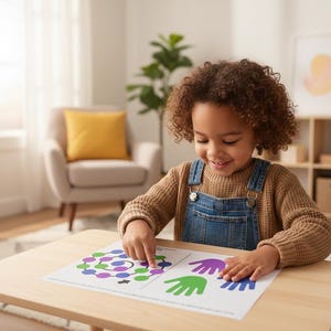 ADHD Fine Motor Worksheets Printable | 68 Brain Gym Activities | Focus & Coordination Kids image 13