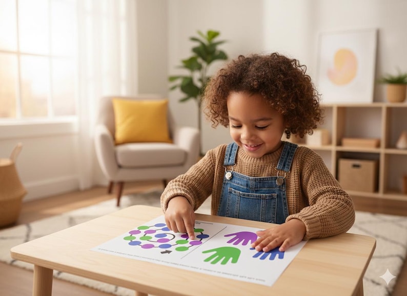 ADHD Fine Motor Worksheets Printable | 68 Brain Gym Activities | Focus & Coordination Kids image 13