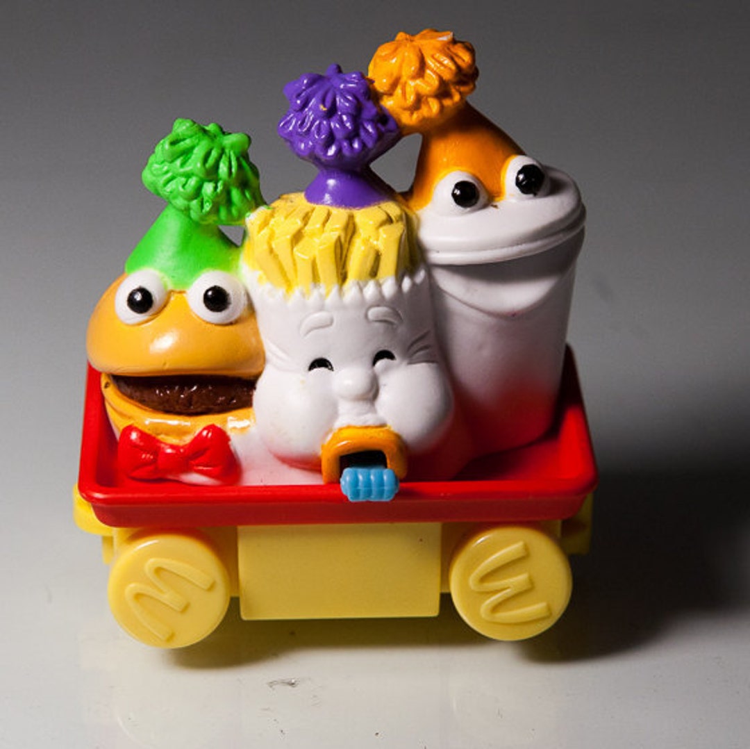 Vintage Happy Meal Toy That Rolls Etsy